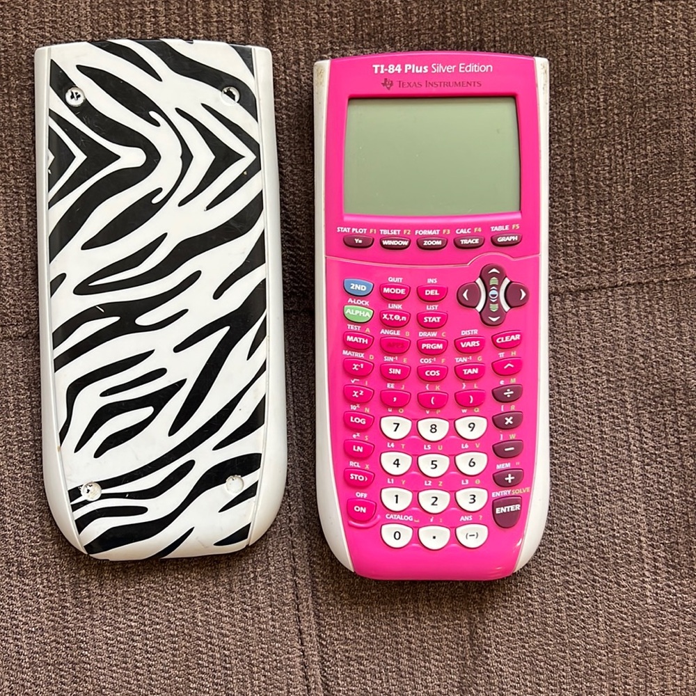 TI-84 Silver Edition Graphing Calculator